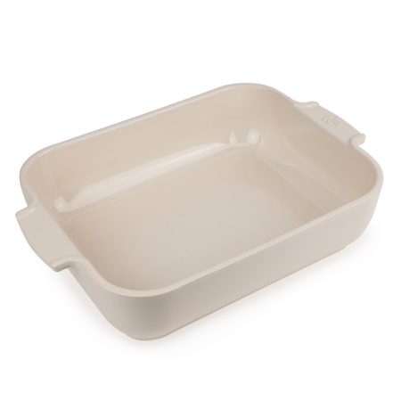 APPOLIA Naczynie prostokątne 32 cm ecru