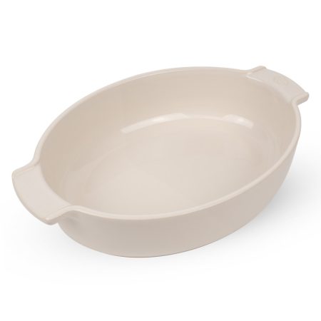 APPOLIA Naczynie owalne 31 cm Ecru