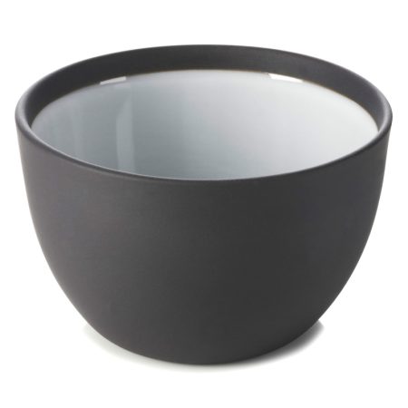 SOLID miska mała 11 cm, biało-czarna