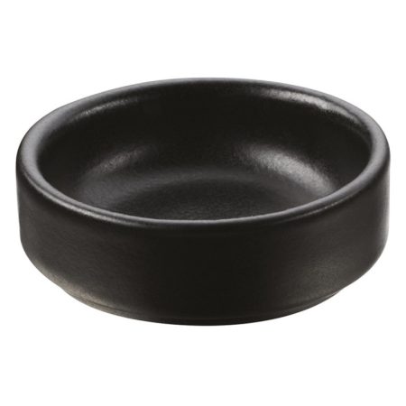 LES ESSENTIELS Ramekin 20 ml czarny