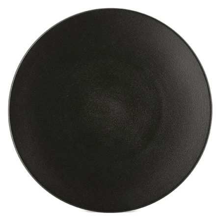 EQUINOXE talerz płaski 28 cm czarny