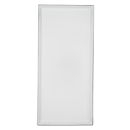 Talerz prostokątny Equinoxe biały 32x15 cm