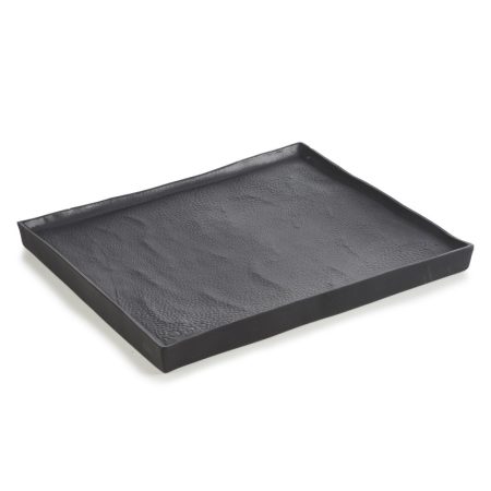 Talerz Revol czarny 21x18