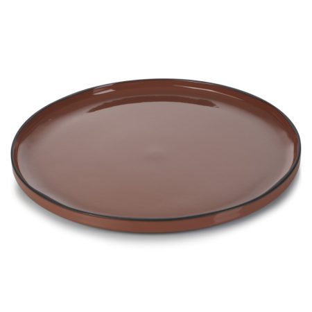 CARACTERE talerz płaski 30 cm Cynamon