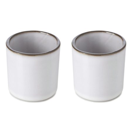CARACTERE filiżanka do espresso (2x8cl) Biała chmu