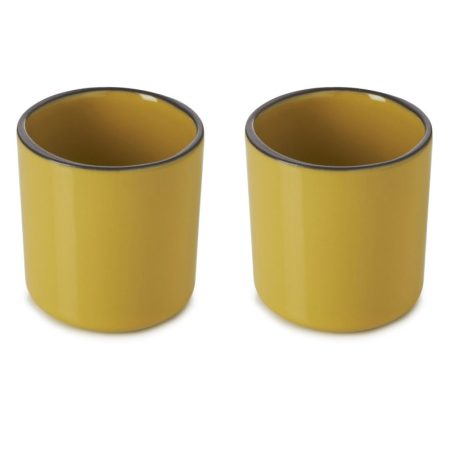 CARACTERE filiżanka do espresso (2x8cl) Kurkuma