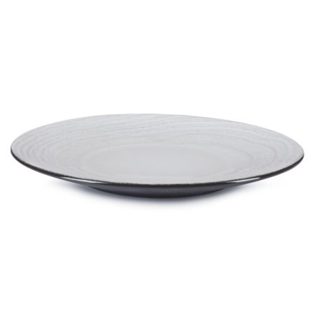 SWELL Talerz płaski 21,5 cm biały piasek