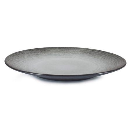 SWELL Talerz płaski 21,5 cm czarny piasek