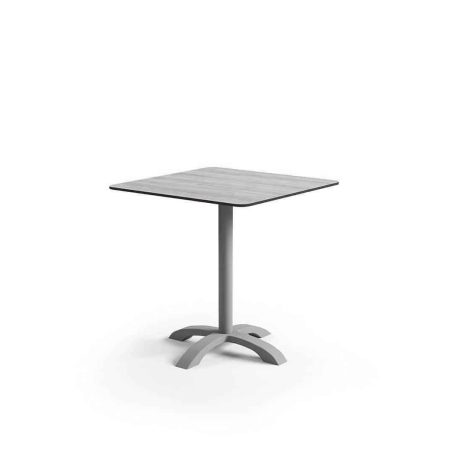 Stół ogrodowy VIC kwadratowy  70x70 ZUMM szary aluminium