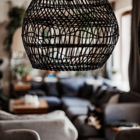 Lampa Cruz S czarna
