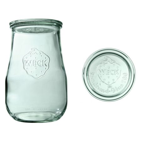 Słoik Tulip 1750 ml z pokrywą - op. 4 szt