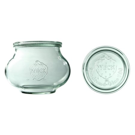 Słoik Deco 1062 ml z pokrywą - op. 4 szt