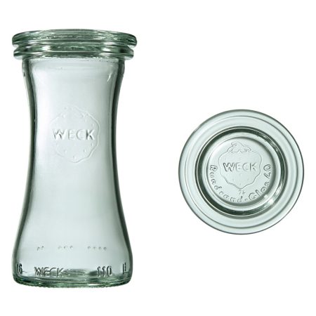 Słoik Deli 100 ml z pokrywą - op. 6 szt