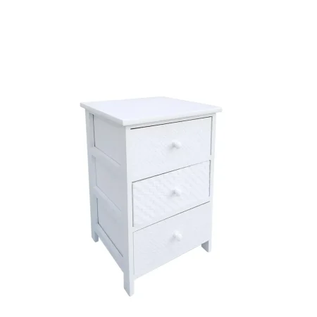 Komoda NADYA Bizzotto biała drewniana 40x29x90