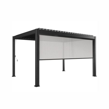 Roleta przeciwsłoneczna do zadaszenia PERARA  400cm ZUMM antracytowa aluminium