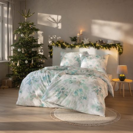 Pościel Estella 4467/630 Frosted Flowers Flanela 140x200cm 2 części