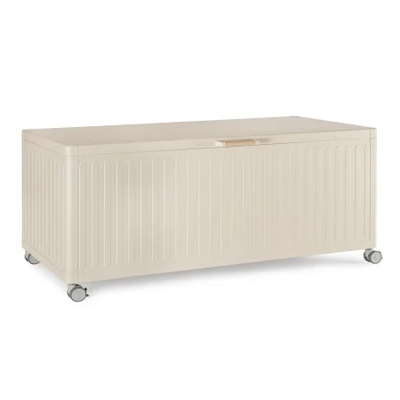 Bolzano Roma Skrzynia ogrodowa 164,8x72 beżowa aluminium