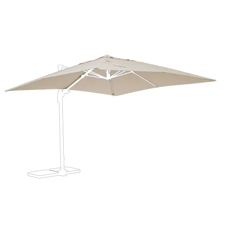 Bolzano Santorino Poszycie dla parasola 300x300 beżowe poliester