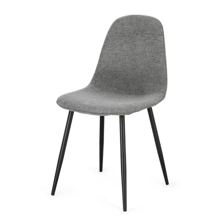 Krzesło IRELIA 44x53 Bizzotto szare metal - sklejka