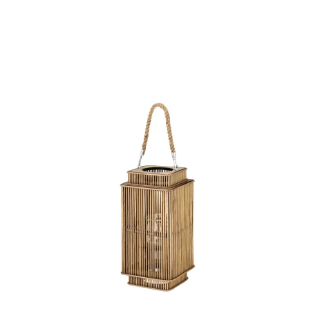Lampion TURKS 18x18 Bizzotto beżowy bambus