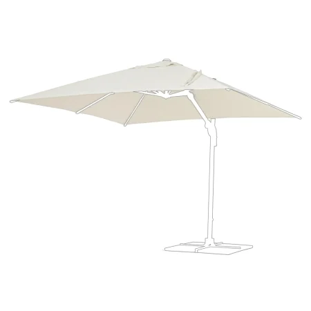 Poszycie czaszy parasola  ORION 300x300 Bizzotto beżowe poliester