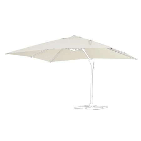Poszycie czaszy parasola  ORION 400x300 Bizzotto beżowe poliester