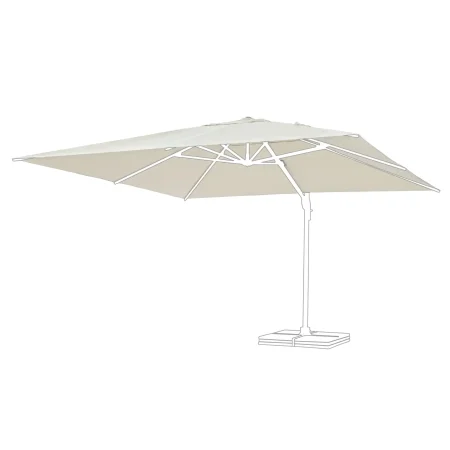 Poszycie czaszy parasola  ORION 400x400 Bizzotto beżowe poliester