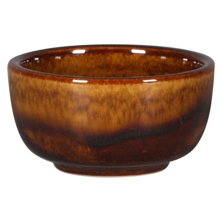 STONE Miska 8 cm 100 ml bursztynowa RAK