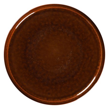 STONE Talerz płaski 24 cm bursztynowy RAK