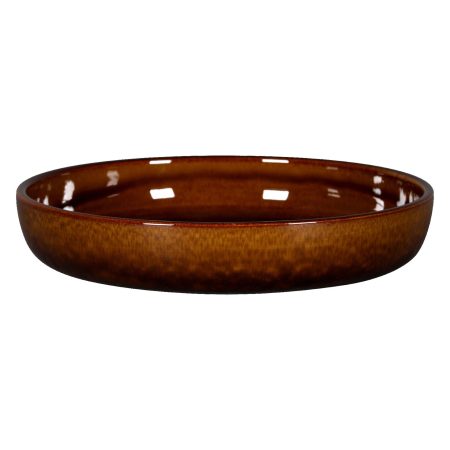 STONE Talerz głęboki 24 cm bursztynowy RAK