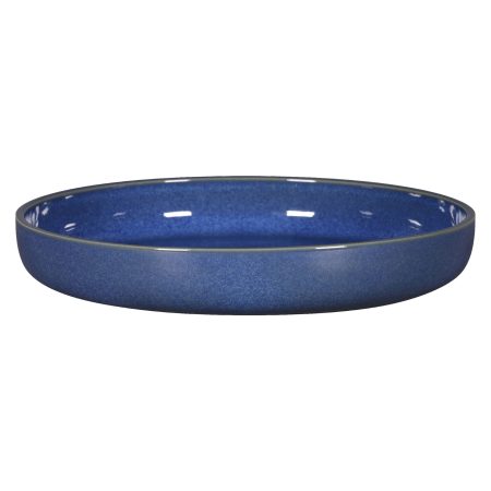 STONE Talerz głęboki 29,5 cm kobaltowy RAK