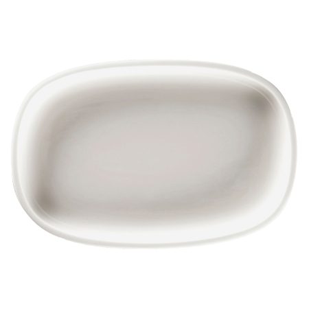 STONE Półmisek 23x15 cm biały RAK
