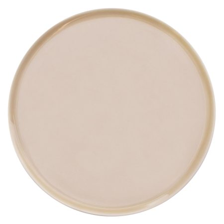 ETER Talerz płaski okrągły 28 cm, beżowy VERLO